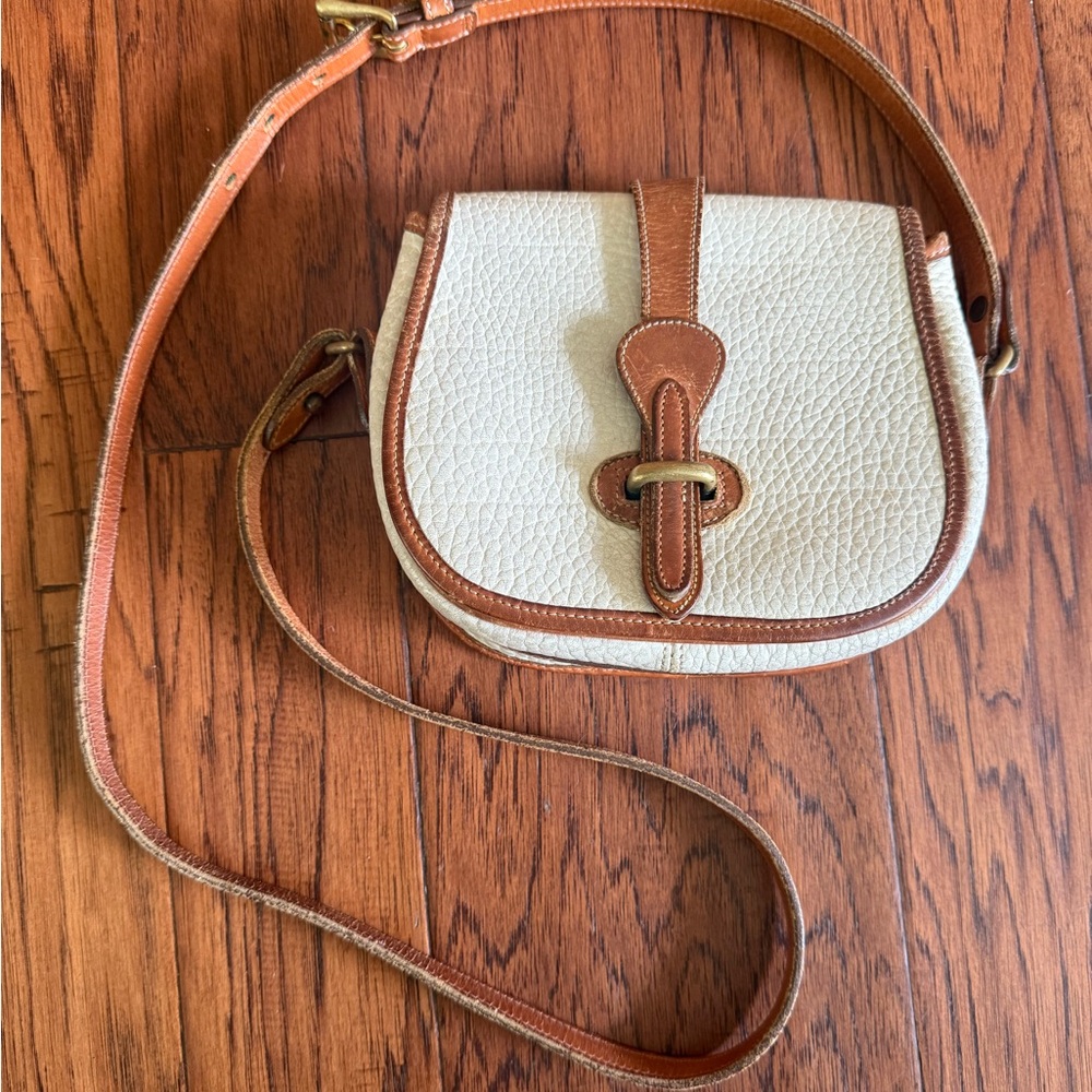 Vintage Dooney & Bourke Equestrian Shoulder Bag